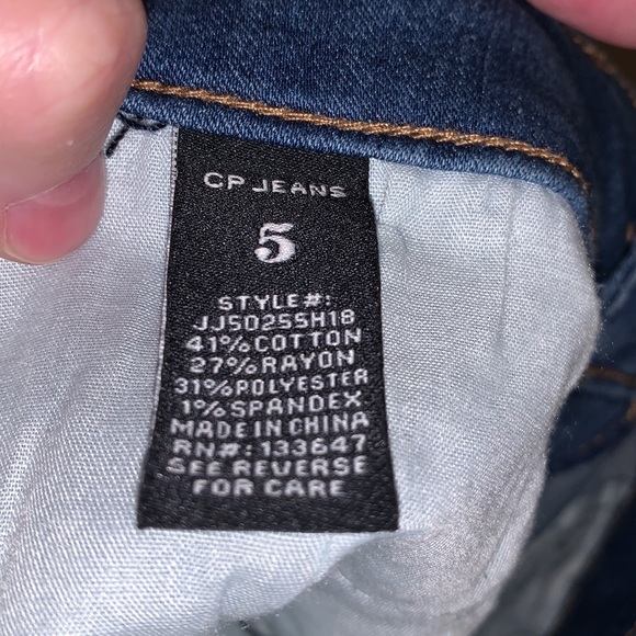CP JEANS blue Jean skirt. Size 5. Juniors. Exclusively designed for Dillards. - Picture 8 of 9